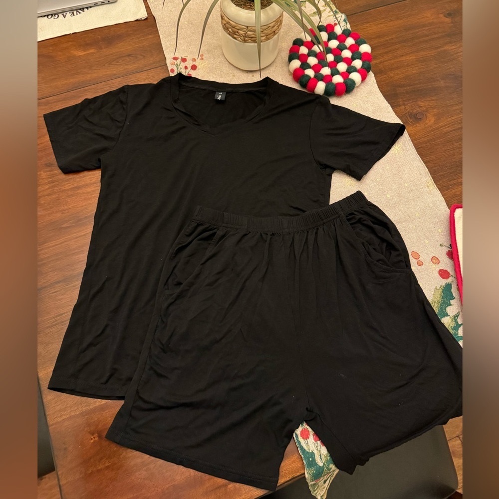 Super soft shirt+short pajama set/ Brand New with packaging